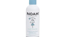 Noah Sampon si balsam 2 in 1 cu lapte & zahar pentru copii, 250 ml