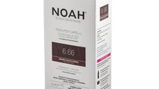 Noah Vopsea de par naturala fara amoniac, Blond roscat inchis (6.66), 140ml