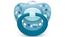 NUK Suzeta Signature, silicon, M2, 6-18luni, 1 bucata