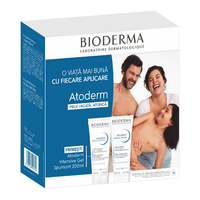 Pachet Atoderm Intensiv Balsam, 200 ml + Intensiv gel spumant, 200 ml, Bioderma - 1