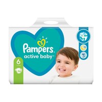 Pampers Scutece Active Baby Marimea 6, Extra Large, 96 bucati - 1