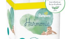 Pampers Scutece Harmonie XXL Box, Marimea 1, 2-5 kg, 102 bucati