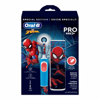 Periuta de dinti electrica + trusa de calatorie Vitality Pro Kids Spider-Man, Oral-B - 1