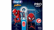 Periuta de dinti electrica + trusa de calatorie Vitality Pro Kids Spider-Man, Oral-B