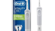 Periuta electrica Oral-B Cross Action D100, Alb