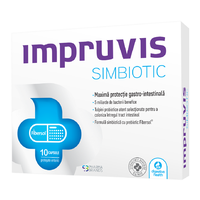 Probiotice Simbiotic, 10 capsule, Impruvis - 1