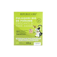 Republica BIO Fulgisori Bio de porumb crocanti si fara zahar FARA GLUTEN, 225g - 1