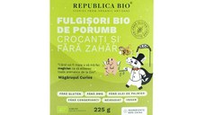 Republica BIO Fulgisori Bio de porumb crocanti si fara zahar FARA GLUTEN, 225g