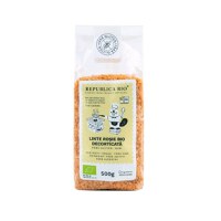 Republica BIO Linte rosie Bio decorticata FARA GLUTEN, 500g - 1