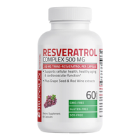 Resveratrol 500 mg Complex, 60 capsule, Bronson Laboratories - 1