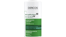 Sampon anti-matreata pentru par normal-gras Dercos, 390 ml, Vichy