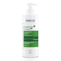 Sampon anti-matreata pentru par normal-gras Dercos, 390 ml, Vichy - 1