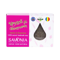 Sampon Solid Natural Urzica si Rozmarin, 90g Savonia - 1