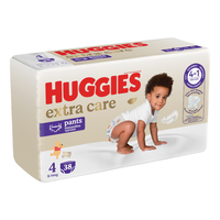 Scutece chilotel Extra Care Pants, Nr.4, 9-14 kg, 38 bucati, Huggies - 1