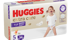 Scutece chilotel Extra Care Pants Nr.5, 12-17 kg, 34 bucati, Huggies