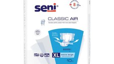 Scutece cu sistem inchis, Seni Classic Air x10 buc, XL