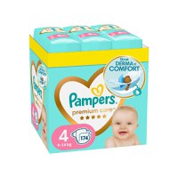 Scutece Premium Care, marimea 4, 9-14kg, 174 bucati, Pampers - 1