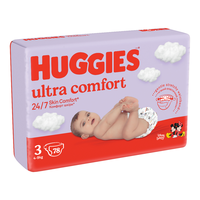 Scutece Ultra Comfort, Nr.3, 4-9kg, 78 bucati, Huggies - 1