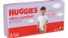 Scutece Ultra Comfort Nr.5, 11-25 kg, 58 bucati, Huggies