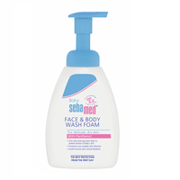 Sebamed Baby, Spuma dermatologica de curatare pentru fata si corp, 400ml - 1