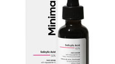 Ser 02% acid salicilic pentru fata, 30ml, Minimalist