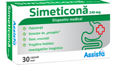 Simeticona 240 mg, 30 capsule moi, Assista