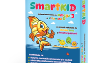 Smartkid cu Omega-3 si vitamina D, 30 jeleuri, Naturalis