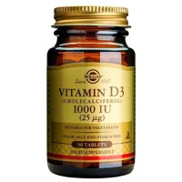 Solgar Vitamin D3 1000 UI, 90 comprimate - 1