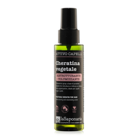 Spray restructurant pentru par cu cheratina vegetala, 30ml, La Saponaria - 1