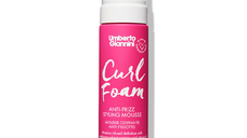 Spuma modelatoare anti-frizz pentru par cret, Curl Foam, 200 ml, Umberto Giannini