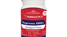 Supreme krill omega 3 forte, 30 capsule, Herbagetica