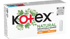 Tampoane interne Natural Normal, 16 bucati, Kotex