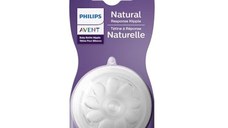 Tetina Natural Response, 0 luni+, SCY961/02, 2 bucati, Philips Avent