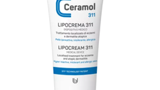 Tratament localizat, eczema si dermatita atopica Lipocream, 50 ml, Ceramol