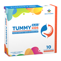 Tummy Bleu Kids, 10 plicuri, Bleu Pharma - 1