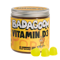 Vitamin D3, 60 jeleuri gumate, Badagoom - 1