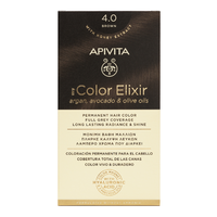 Vopsea de par My Color Elixir, Brown N4.0, 155 ml, Apivita - 1