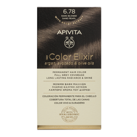 Vopsea de par My Color Elixir Dark Blonde Sand Pearl 6.78, 155 ml, Apivita - 1