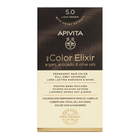 Vopsea de par My Color Elixir, Light Brown N5.0, 155 ml, Apivita - 1