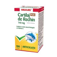 Walmark Cartilaj de Rechin Plus 740 mg cu vitamina C, 100 capsule - 1