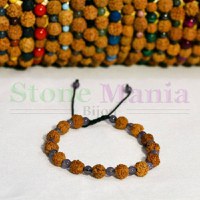 Bratara rudraksha 6mm si ametist 4mm - 1