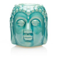 Vas aromaterapie din ceramica cu model buddha mic - albastru r112 - 1