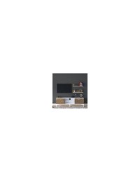 Ansamblu Comoda TV A4-55 Alb-Walnut - 3