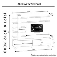 Ansamblu Comoda TV Aleyna Alb - 4