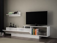 Ansamblu Comoda TV Asos Alb - 2