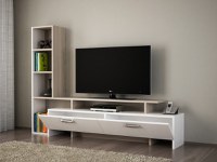 Ansamblu Comoda TV Şimal Alb-Cordoba - 2