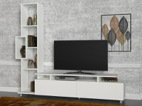 Ansamblu Comoda TV Tulip Alb - 2