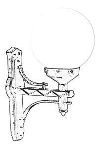 Aplica de perete exterior OP Alb 35x25 cm - 2