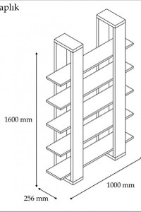 Biblioteca Ada - Walnut - 4