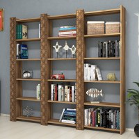 Biblioteca City 3 - Walnut, Walnut - 1